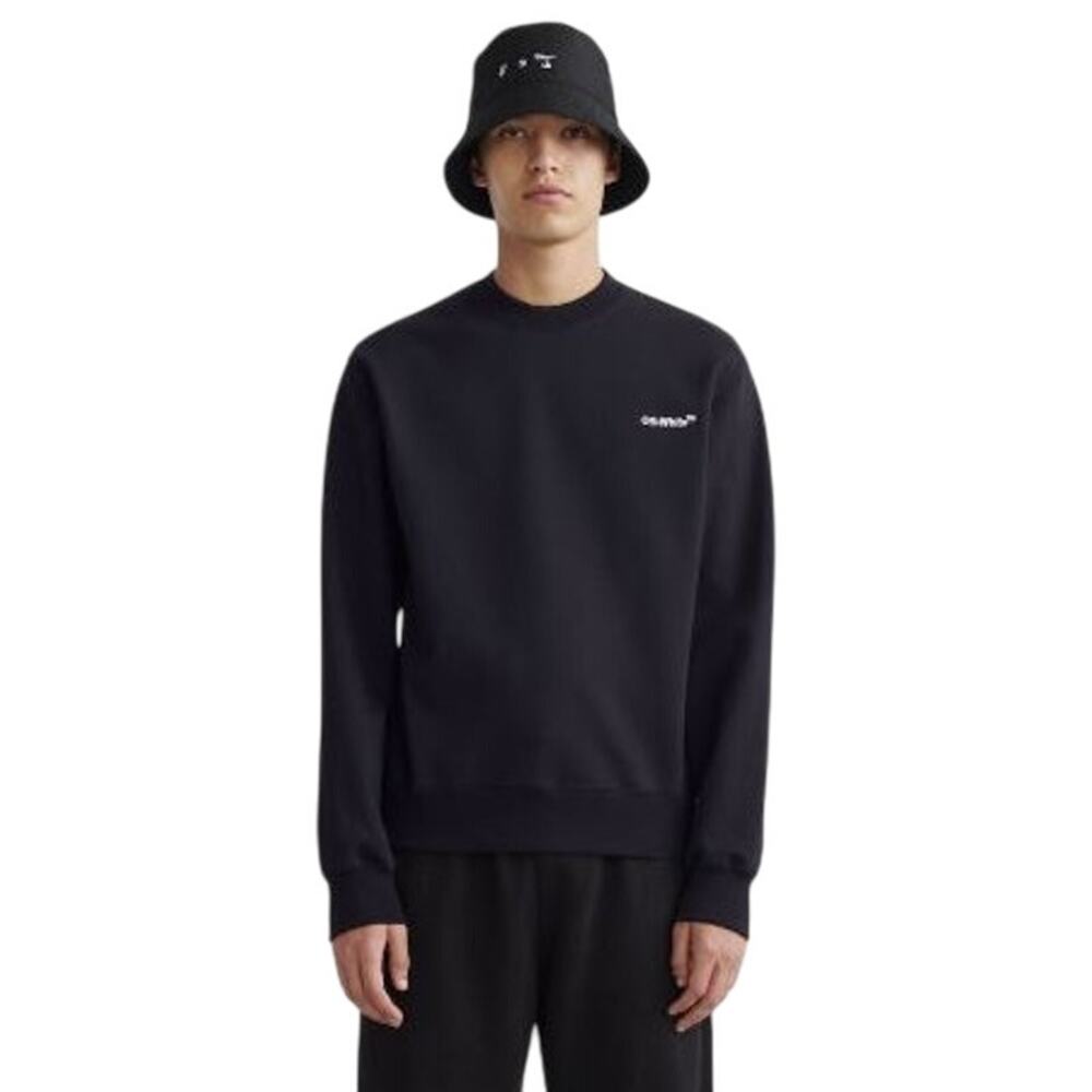 Off White Helvetica Logo Slim Crewneck *NEW WITH TAGS*SIZE XL